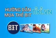 Hướng dẫn mua thẻ BIT qua TIKI.VN - Wewin