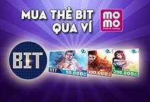 Hướng dẫn mua thẻ BIT qua Ví Momo