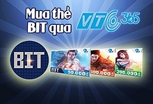 Hướng dẫn mua thẻ BIT qua VTC 365 - Wewin